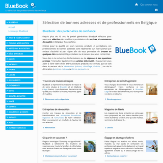 A complete backup of bluebook.be