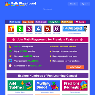 A complete backup of mathplayground.com