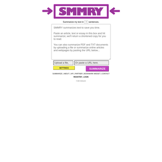 A complete backup of smmry.com