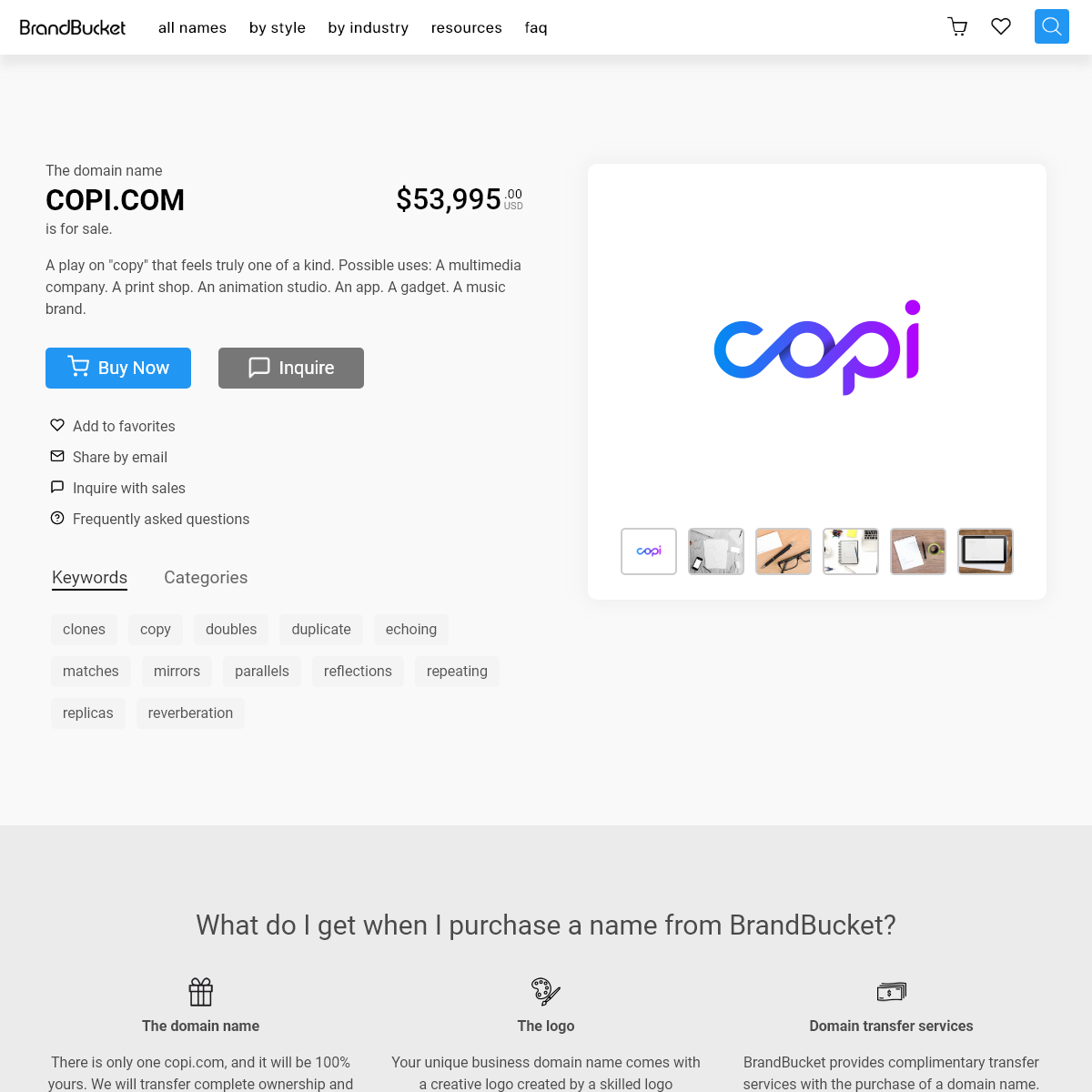 A complete backup of copi.com