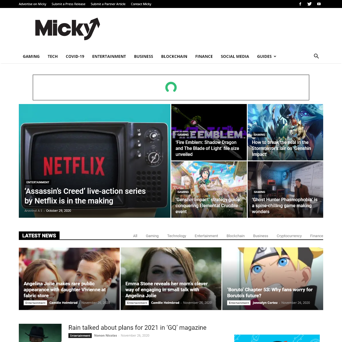 A complete backup of micky.com.au