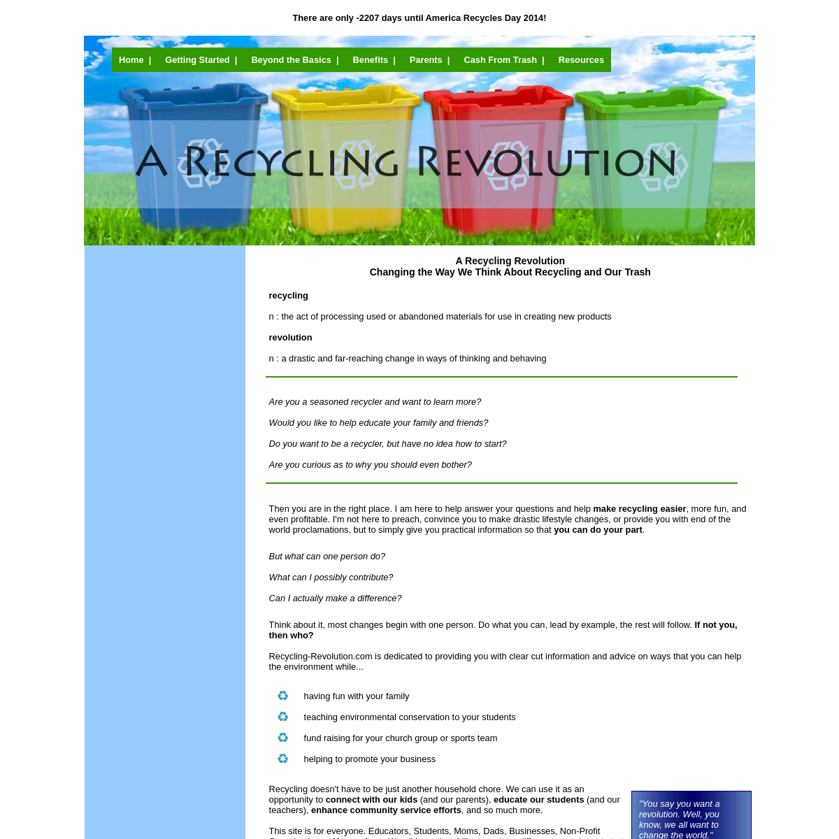 A complete backup of recycling-revolution.com