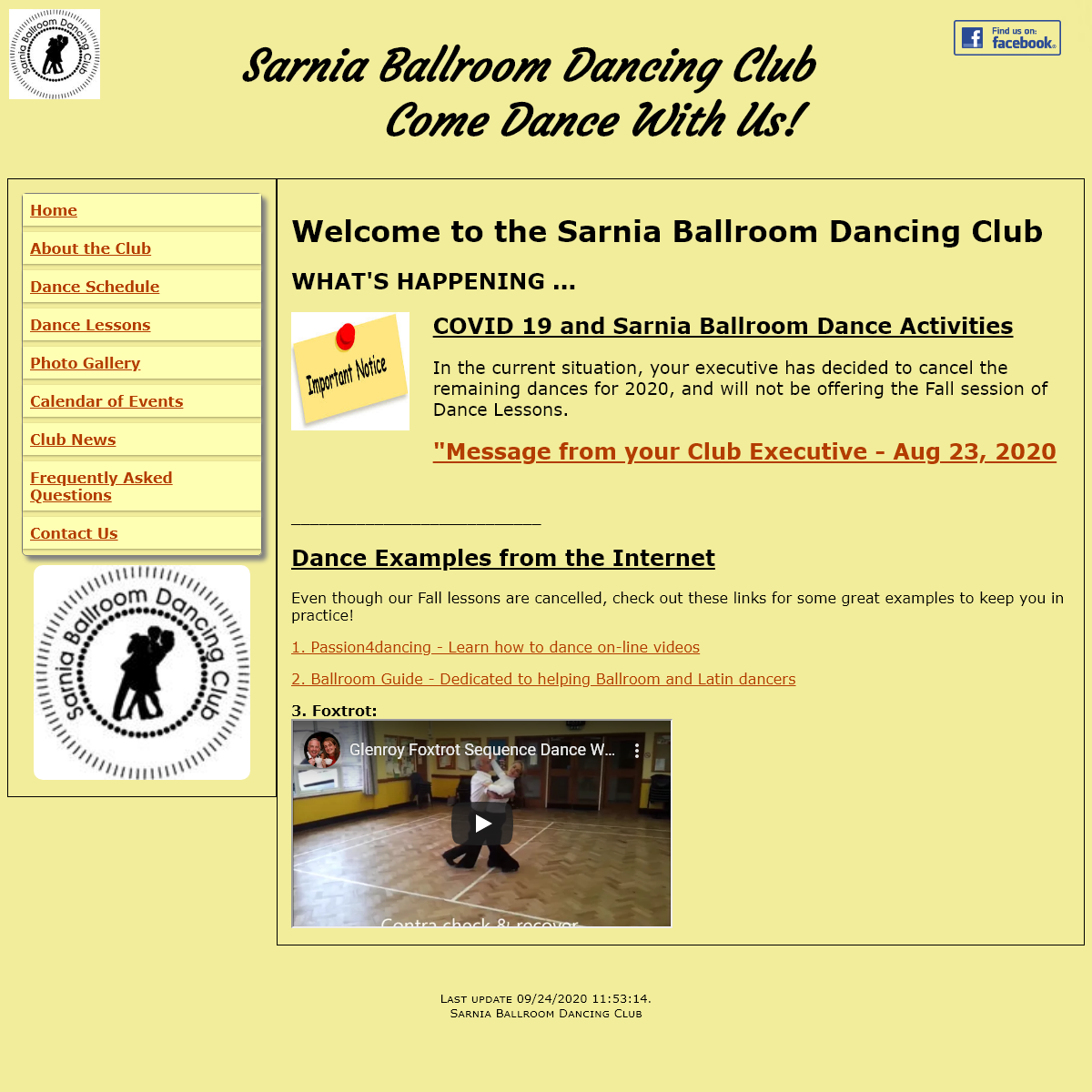 Sarnia Ballroom Dancing Club