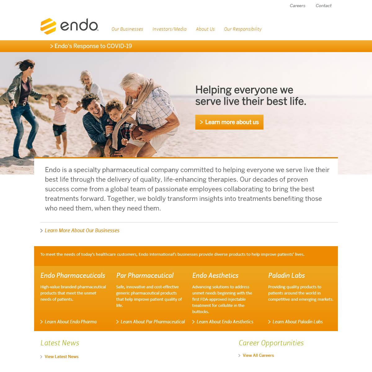 A complete backup of endo.com