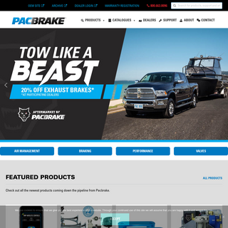 A complete backup of pacbrake.com