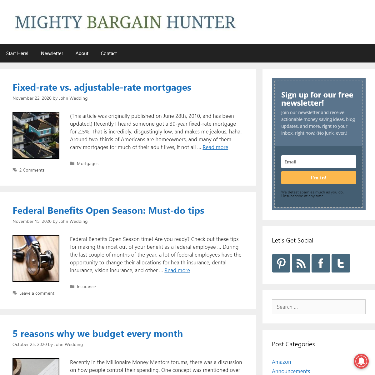 A complete backup of mightybargainhunter.com