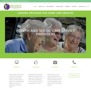 A complete backup of destinyhealthcareservices.co.uk