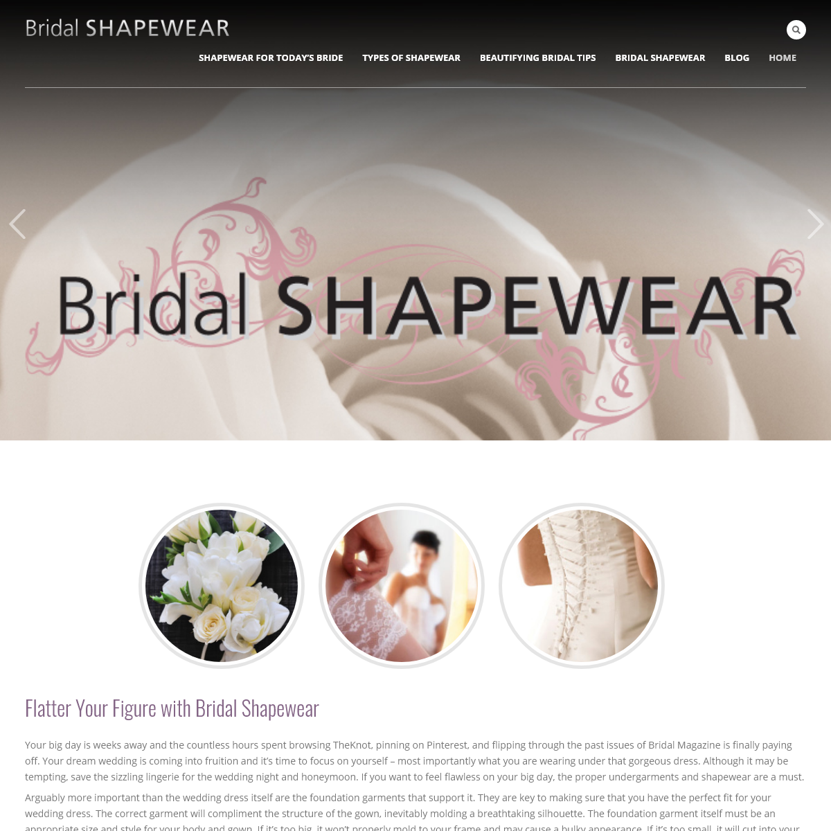 A complete backup of bridalshapewear.com