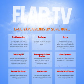 A complete backup of flap.tv