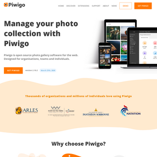 A complete backup of piwigo.org