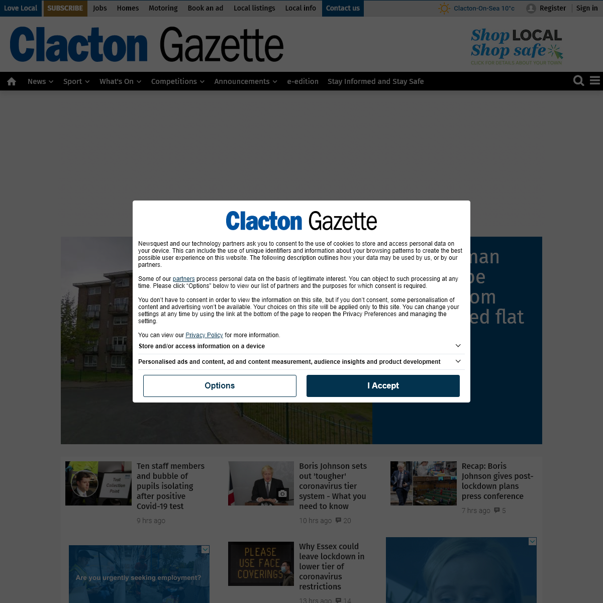 News and Sport for Clacton & Frinton, Leisure and local info from Clacton & Frinton Gazette