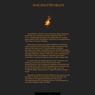A complete backup of ancientworlds.net