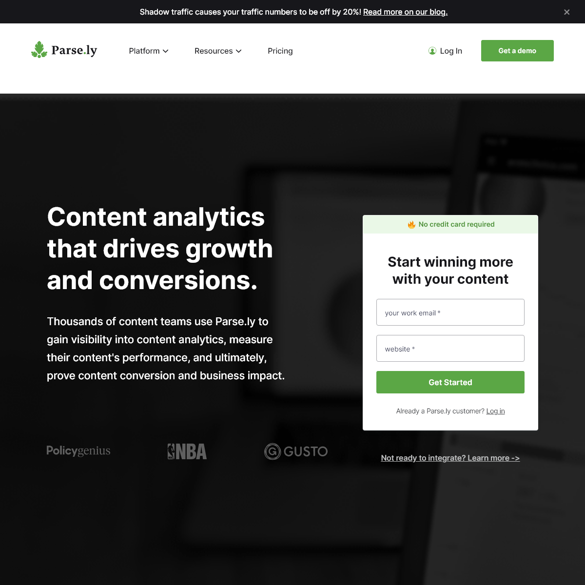 Content Analytics for Web, Mobile, & More - Parse.ly Content Analytics