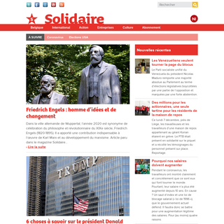 A complete backup of solidaire.org