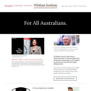 A complete backup of whitlam.org