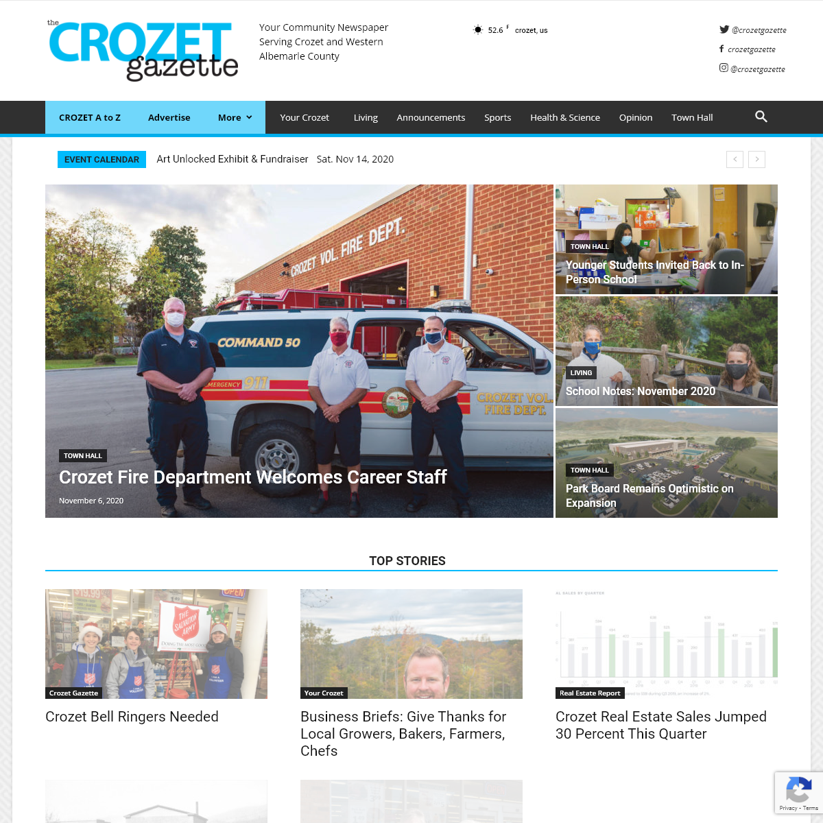Crozet Gazette - A community newspaper serving western Albemarle County