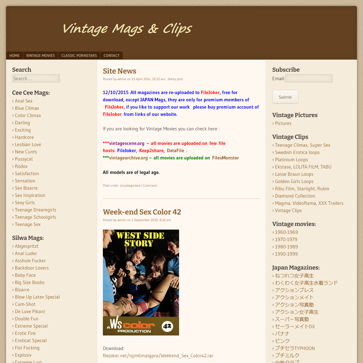 A complete backup of www.www.vintagemags.org