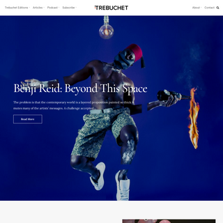Trebuchet Magazine - New fine art international - Trebuchet