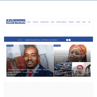 A complete backup of dailynews.co.zw