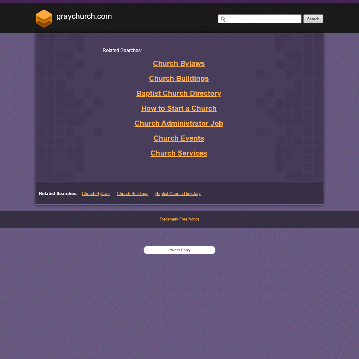 A complete backup of graychurch.com