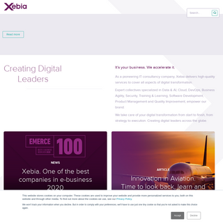 A complete backup of xebia.com