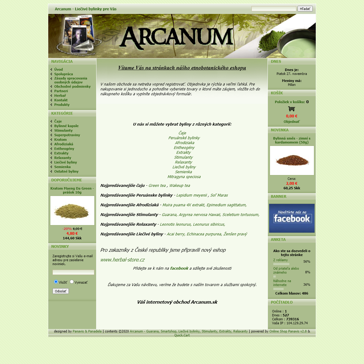 A complete backup of arcanum.sk