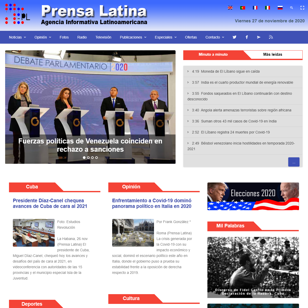 A complete backup of prensa-latina.cu