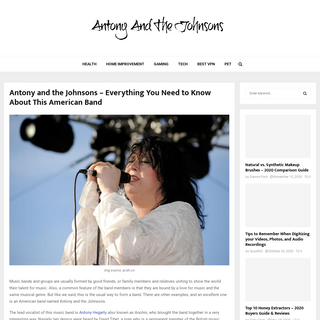 Antony and the Johnsons - Everything You Need to Know About This American Band