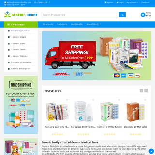 Generic Buddy - Trusted Online Generic Medical Store