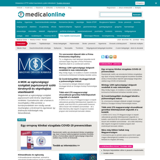 Medical Online - fÅ‘oldal
