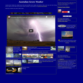 A complete backup of australiasevereweather.com