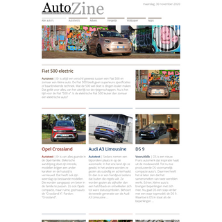 A complete backup of autozine.nl