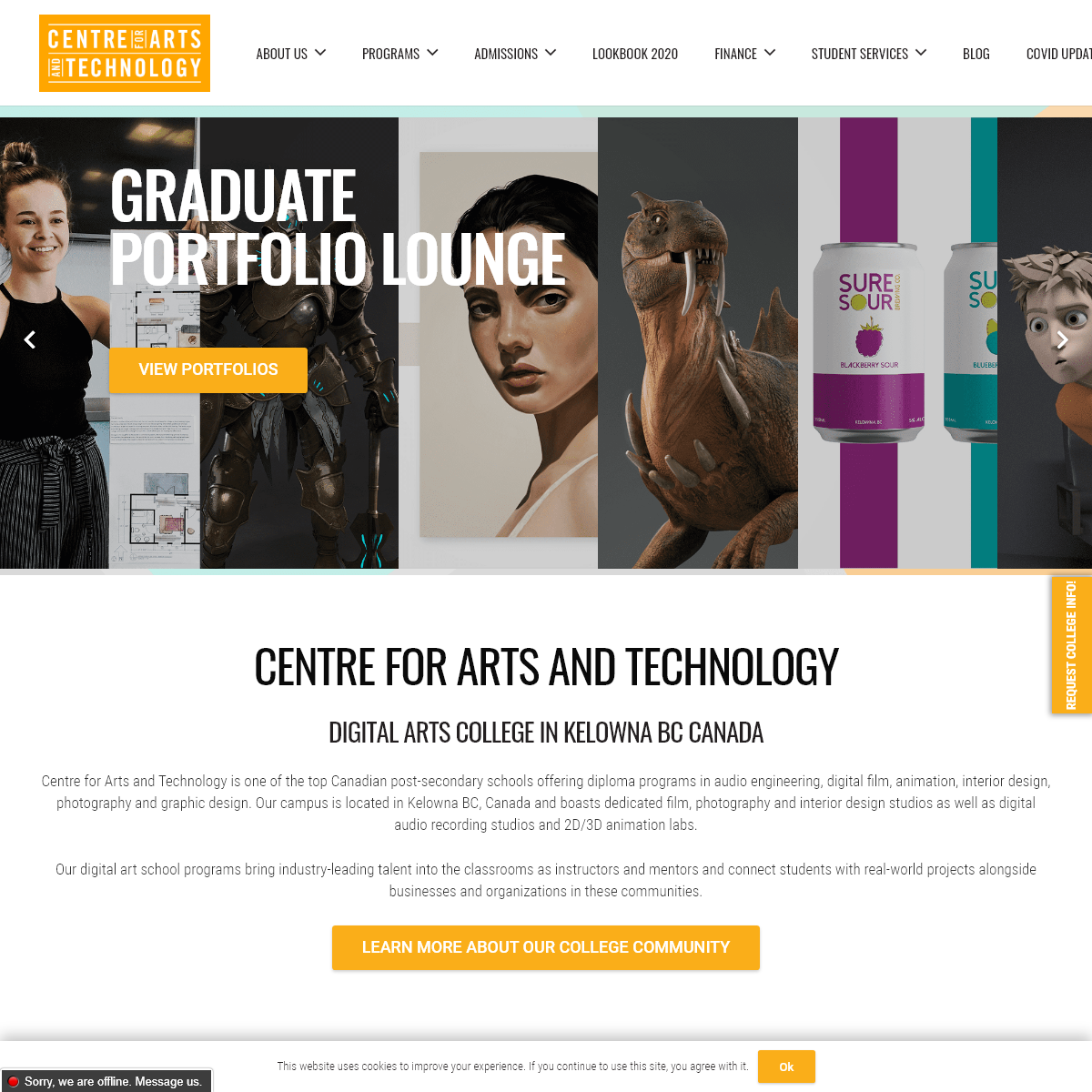 Centre for Arts and Technology - Digital Art Schools Canada