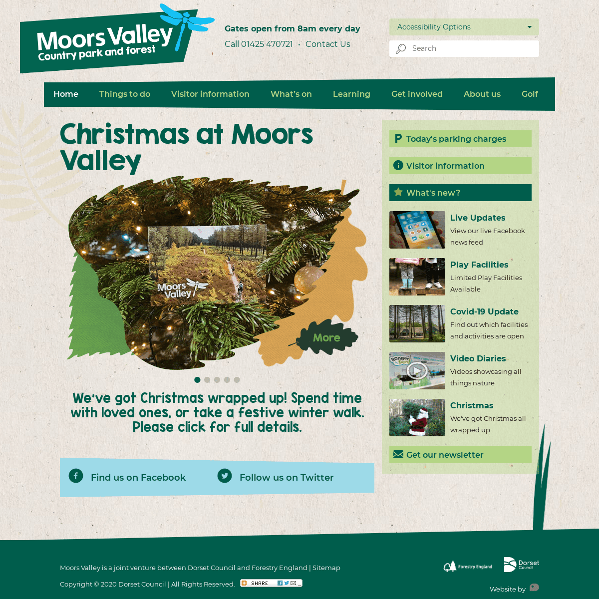 A complete backup of moors-valley.co.uk