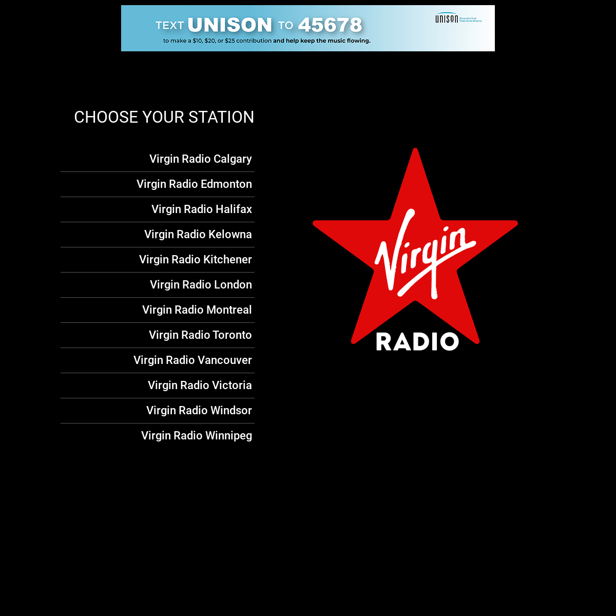A complete backup of virginradio.ca