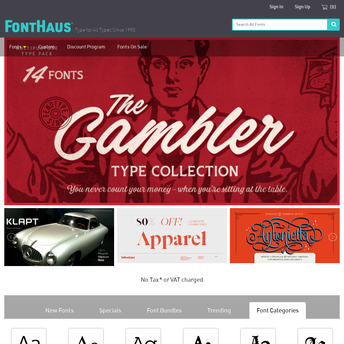 A complete backup of fonthaus.com