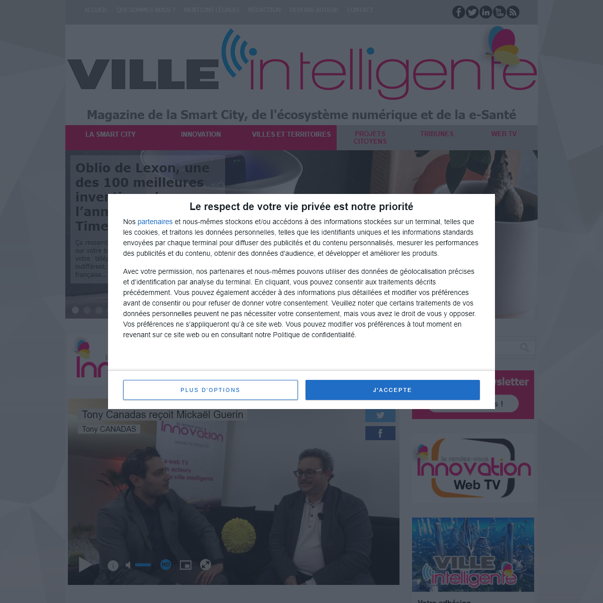 A complete backup of villeintelligente-mag.fr