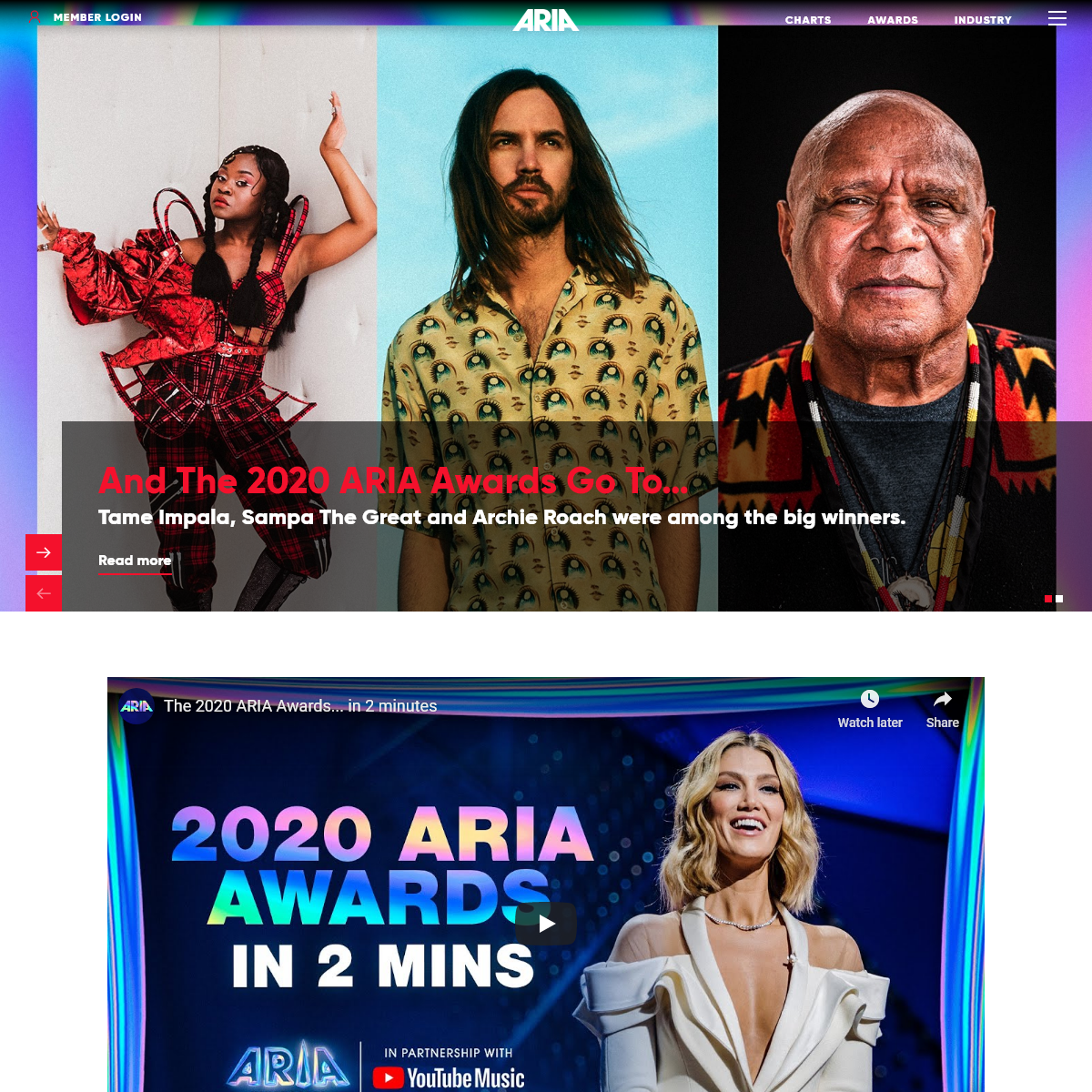 Australian Recording Industry Association (ARIA) â€“ United by Music