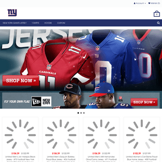 New York Giants Jerseys - Shop New York Giants Jersey, Hoodie and T-shirts for Men, Women, Kids
