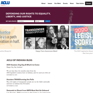 A complete backup of aclu-in.org