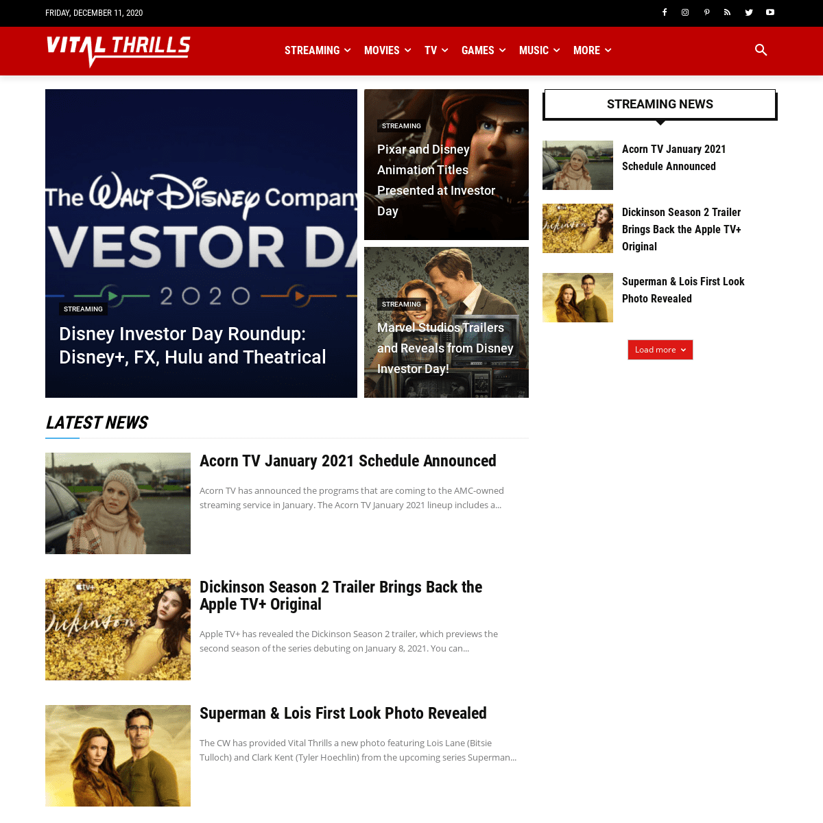 A complete backup of vitalthrills.com