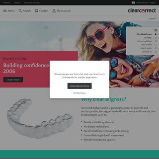 A complete backup of clearcorrect.com