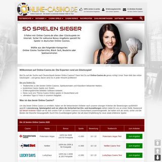 A complete backup of online-casino.de