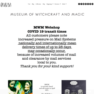 A complete backup of museumofwitchcraft.com