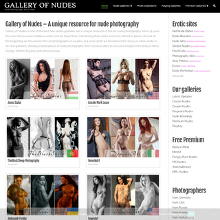 A complete backup of www.gallery-of-nudes.com