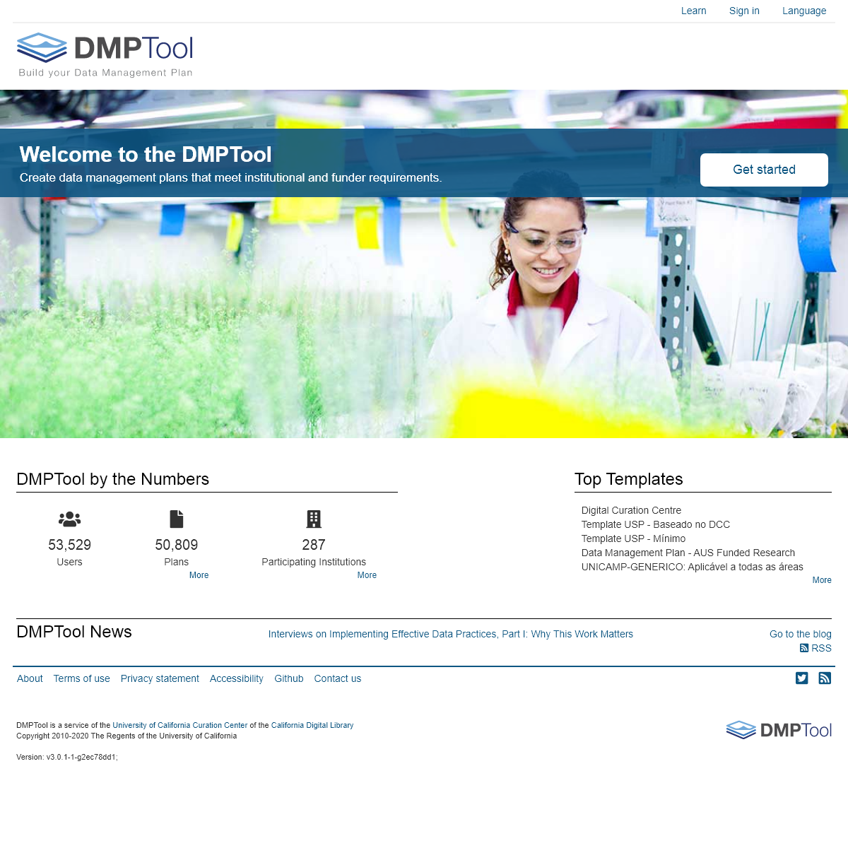 A complete backup of dmptool.org