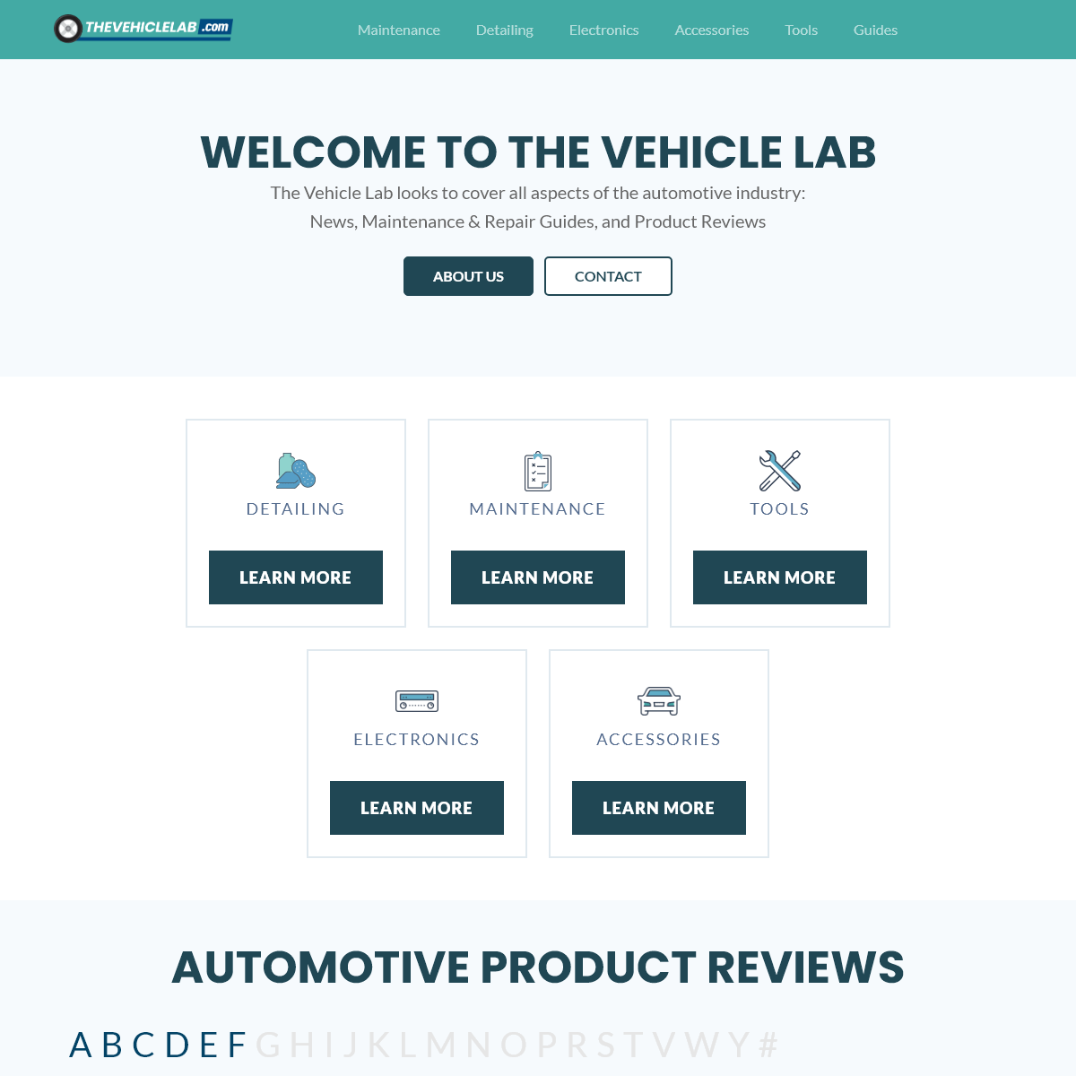 A complete backup of thevehiclelab.com