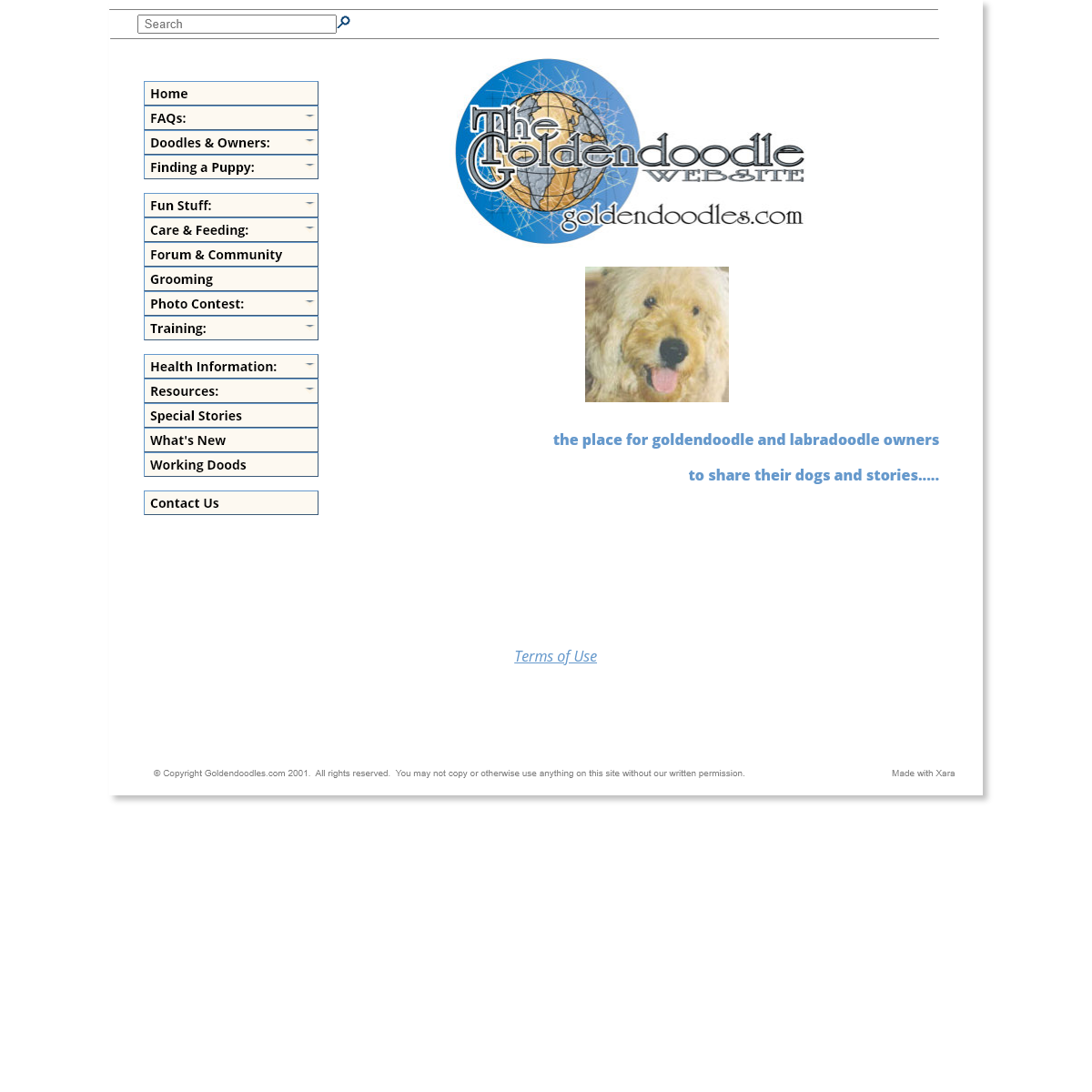 A complete backup of goldendoodles.com