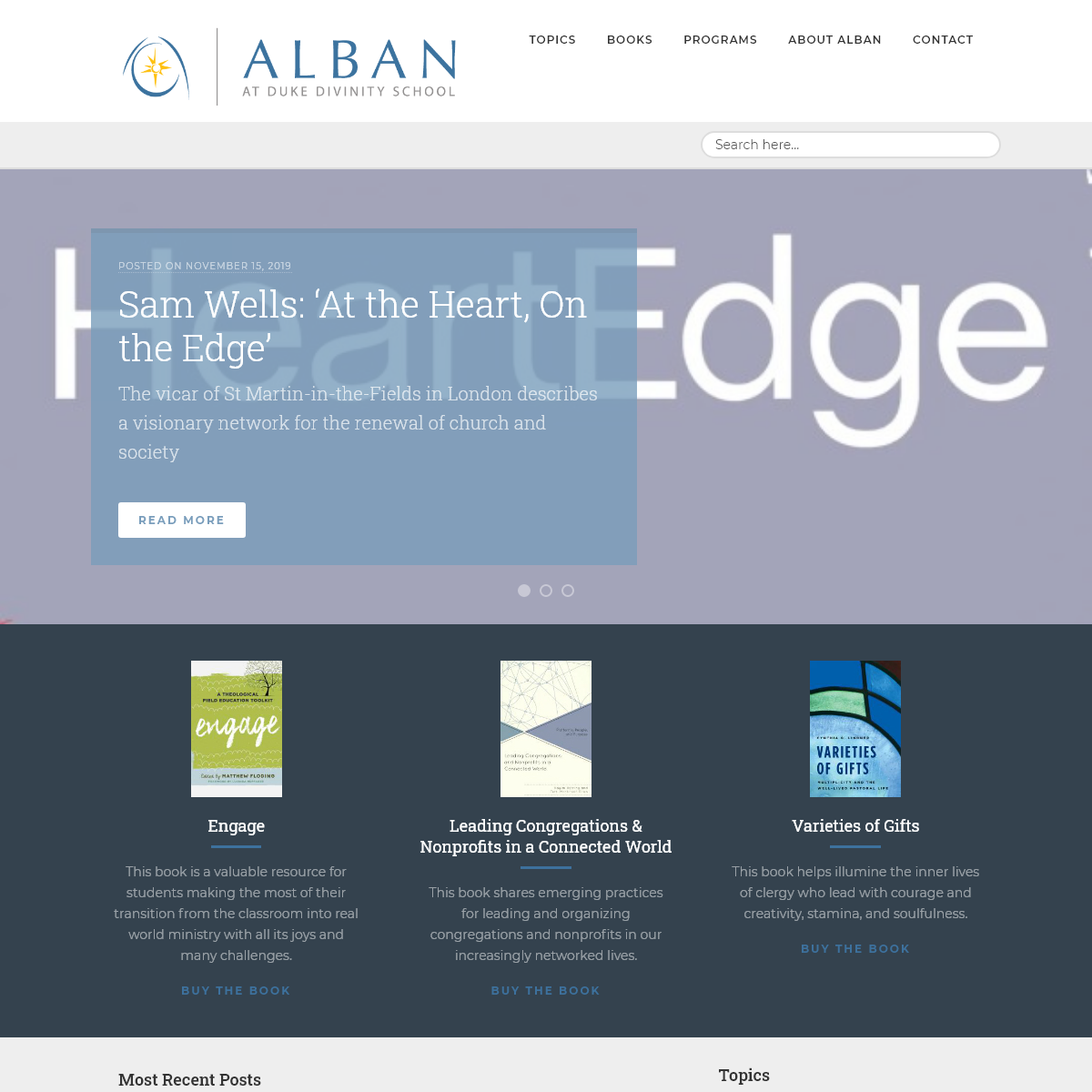 A complete backup of alban.org