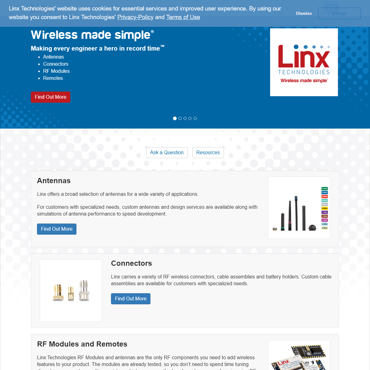 A complete backup of linxtechnologies.com